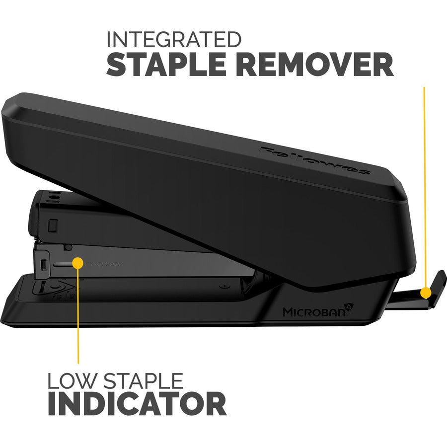 Fellowes LX850 Full Strip EasyPress Stapler - Black - 5010701