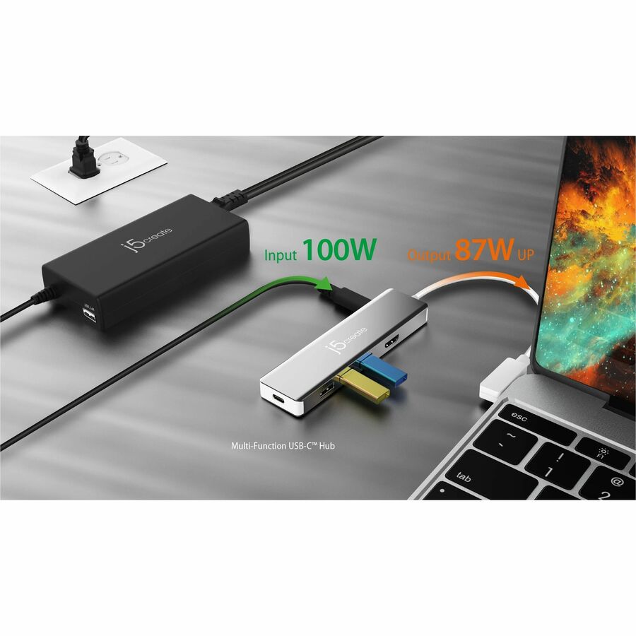 j5create 100W PD USB-C Super Charger - JUP2290