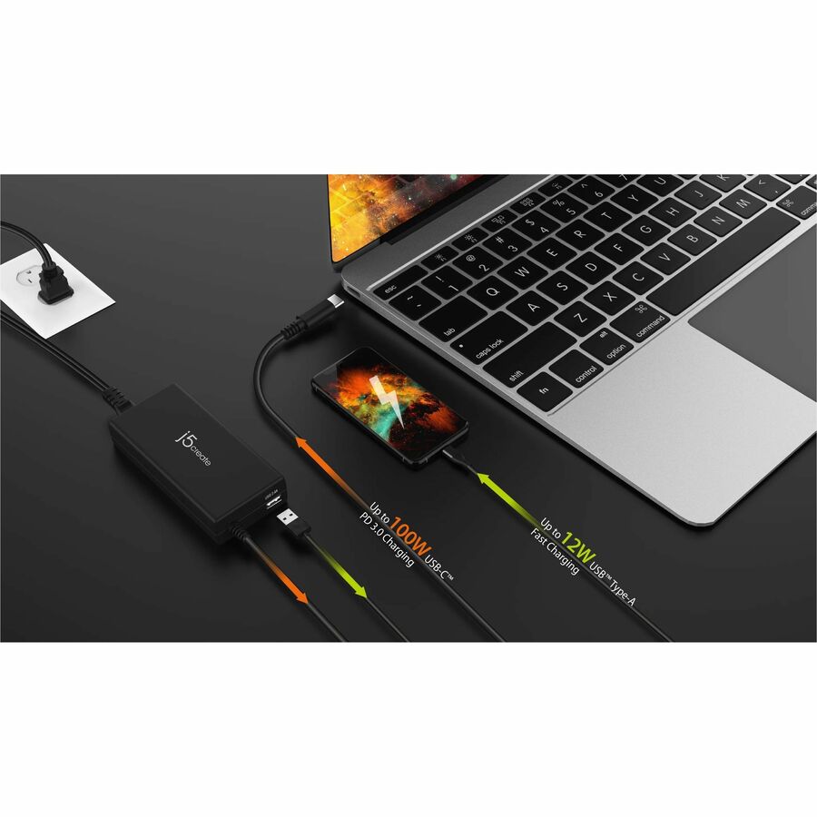 j5create 100W PD USB-C Super Charger - JUP2290