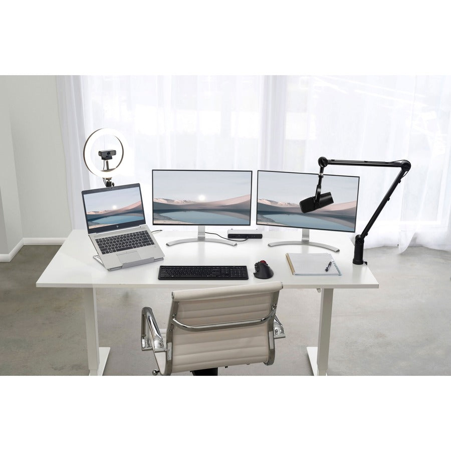 Kensington A1020 Mounting Arm for Microphone, Webcam, Light, Video Conferencing System, Camera, Ring Light - K87652WW