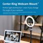 Kensington L1000 Bicolour Ring Light with Webcam Mount - K87653WW