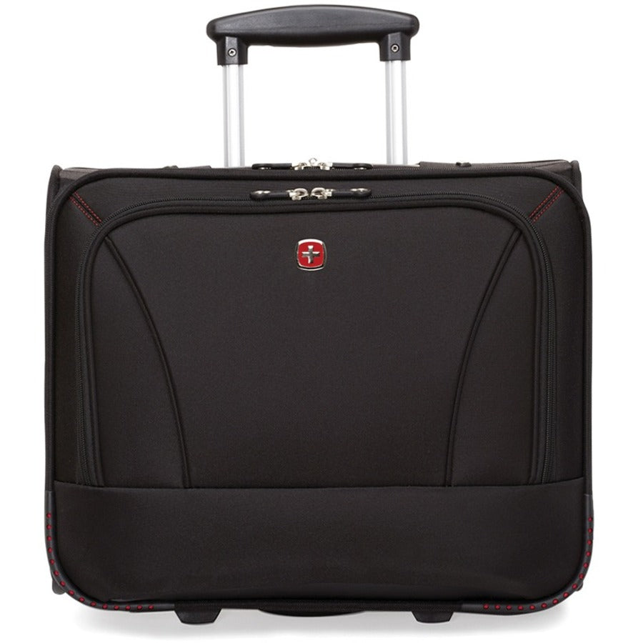 SwissGear SWA0970-009 Travel/Luggage Case for 15" to 15.6" Notebook, Smartphone, Pen, Cable, File Folder - Black