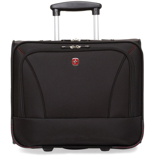 SwissGear SWA0970-009 Travel/Luggage Case for 15" to 15.6" Notebook, Smartphone, Pen, Cable, File Folder - Black