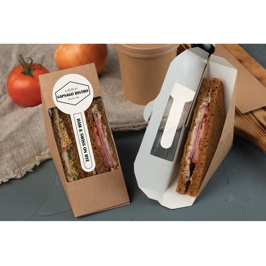 Avery&reg; Hemp Lid Seal Labels 1-1/2" x 4" , Permanent Adhesive, for Laser and Inkjet Printers - 22832