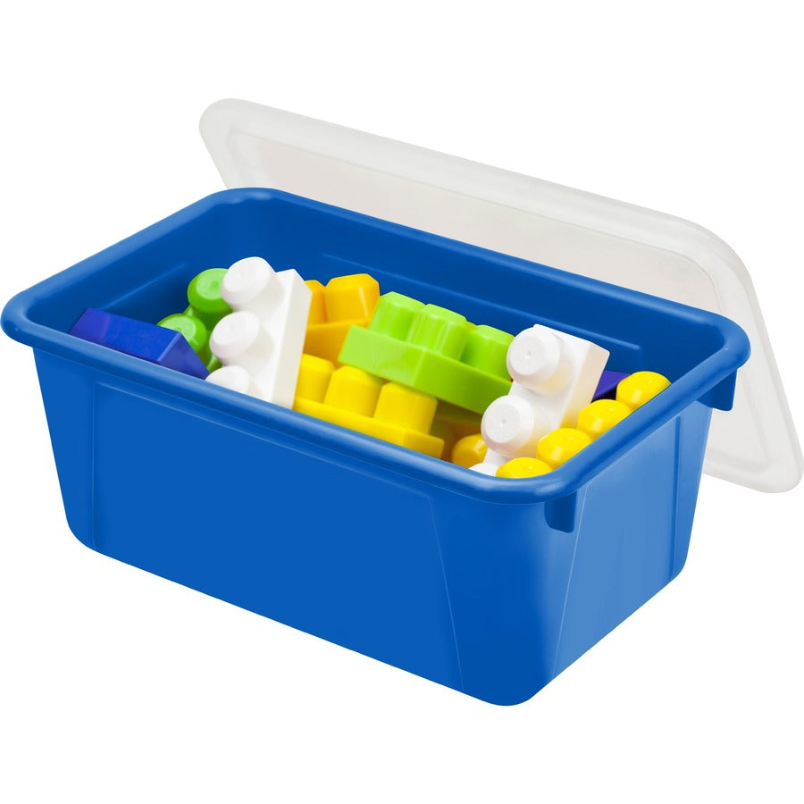 Storex Small Cubby Bin, Assorted Colors - 62406U05C
