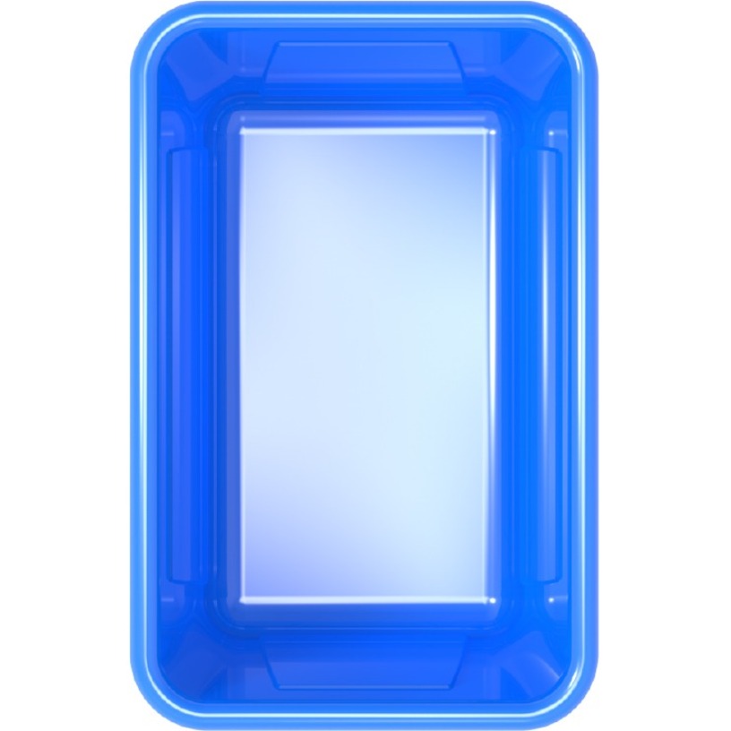 Storex Small Cubby Bin, Assorted Colors - 62406U05C