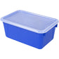 Storex Small Cubby Bin, Assorted Colors - 62406U05C