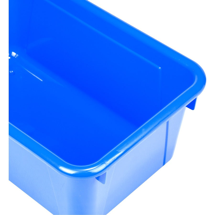 Storex Small Cubby Bin, Assorted Colors - 62406U05C