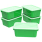 Storex 62736U05C Storage Bin - 62736U05C