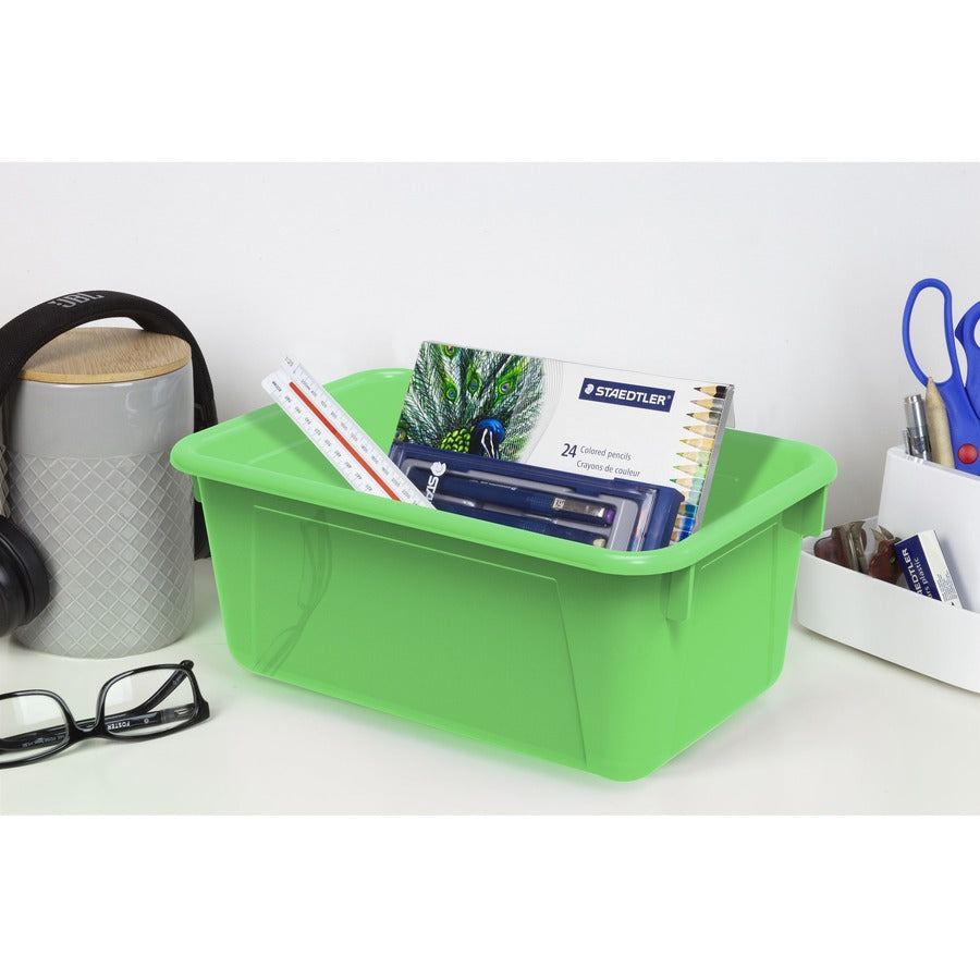 Storex 62736U05C Storage Bin - 62736U05C