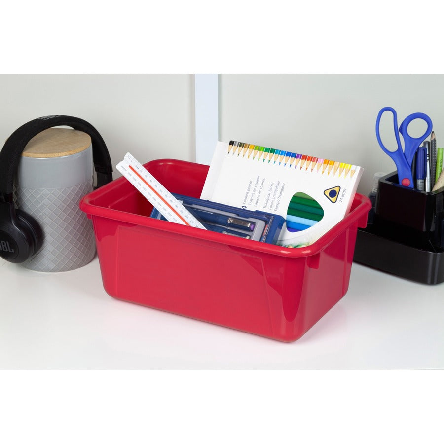 Storex 62737U05C Storage Bin - 62737U05C