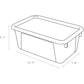 Storex 62737U05C Storage Bin - 62737U05C