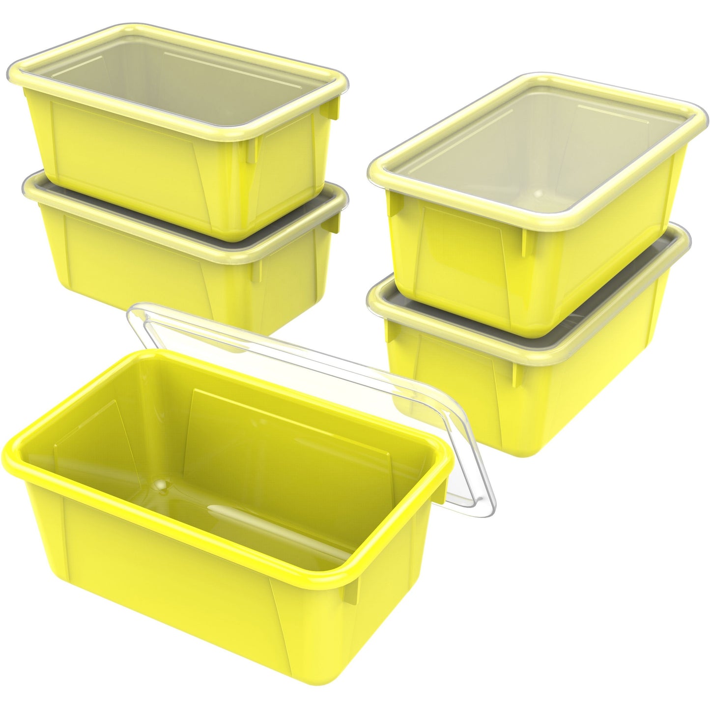 Storex 62738U05C Storage Bin