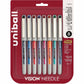 uniball Vision Needle Rollerball Pens
