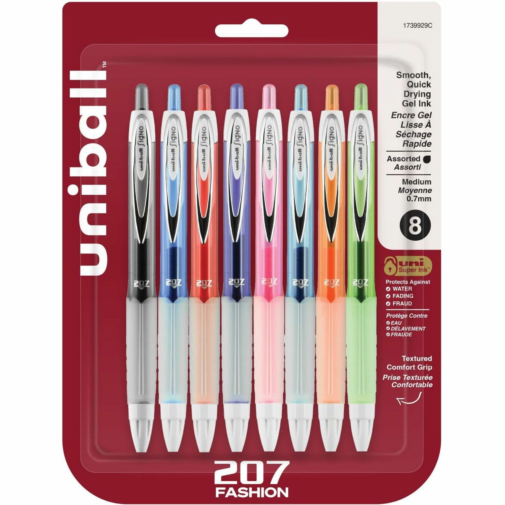 uniball&trade; 207 Fashion Retractable Gel Pens