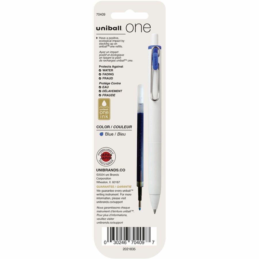 uniball&trade; one Retractable Gel Pen Refills - 70409