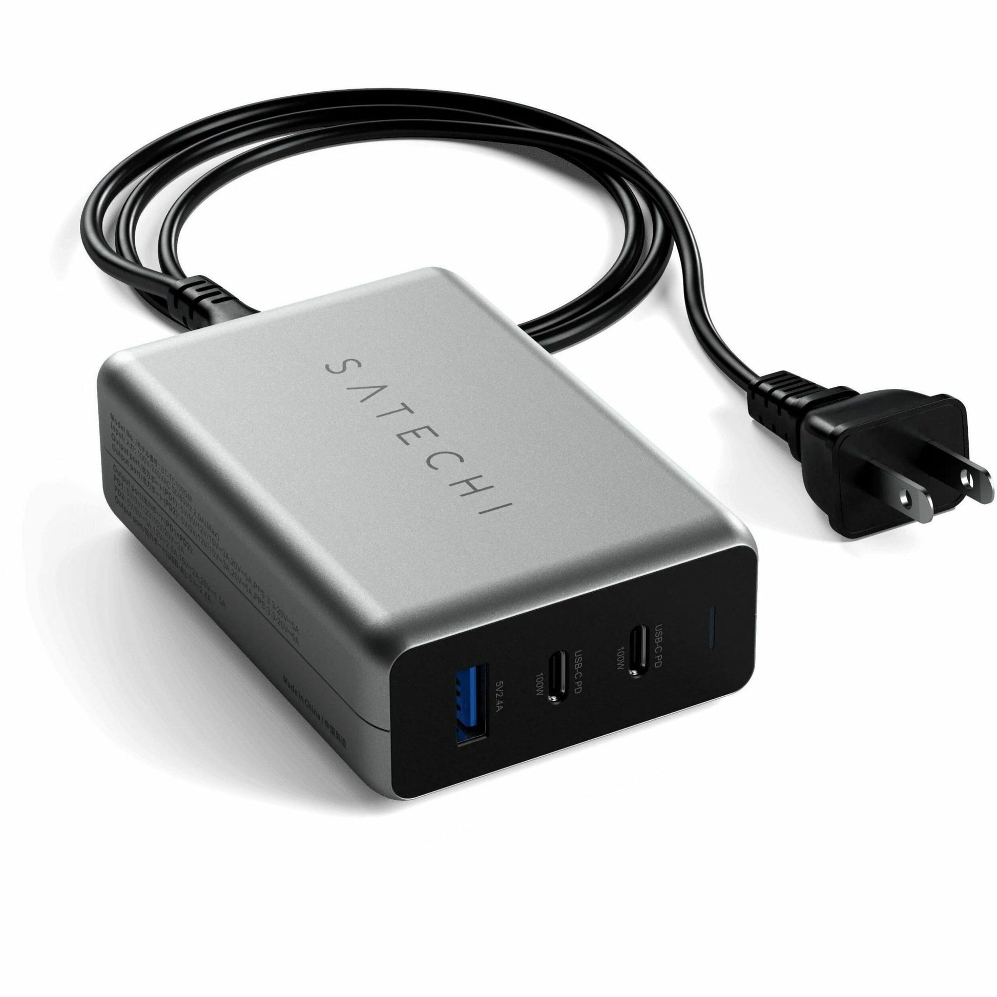 Satechi 100W USB-C PD Compact GaN Charger