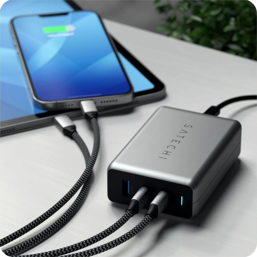 Satechi 100W USB-C PD Compact GaN Charger - ST-TC100GM