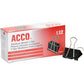 ACCO Medium Foldback Binder Clips 1 1/4" wide (5/8" capacity) - ACC72050