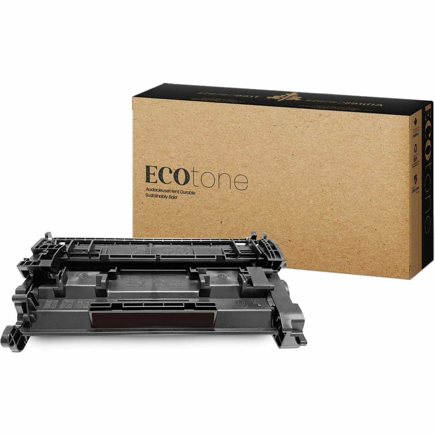 EcoTone Toner Cartridge - Remanufactured for Hewlett Packard CF258X / 58X - Black