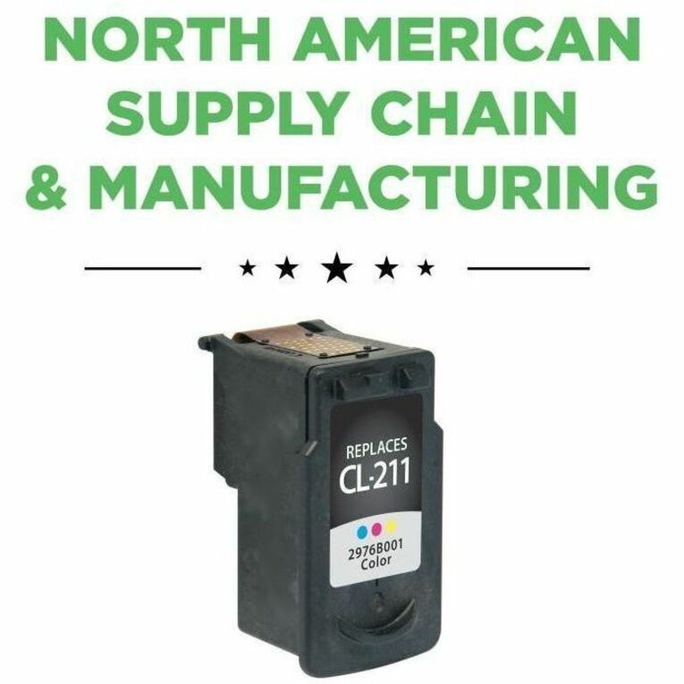 CIG Remanufactured Inkjet Ink Cartridge 2976B001 - Tri-color - 1 Each - 117201