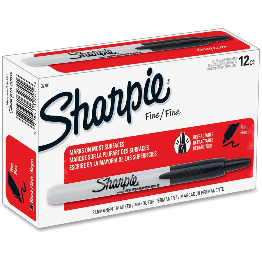 Sharpie Retractable Permanent Marker - SAN32701