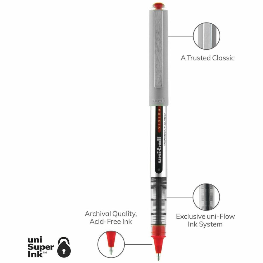 uniball&#8482; Vision Rollerball Pens - UBC60139