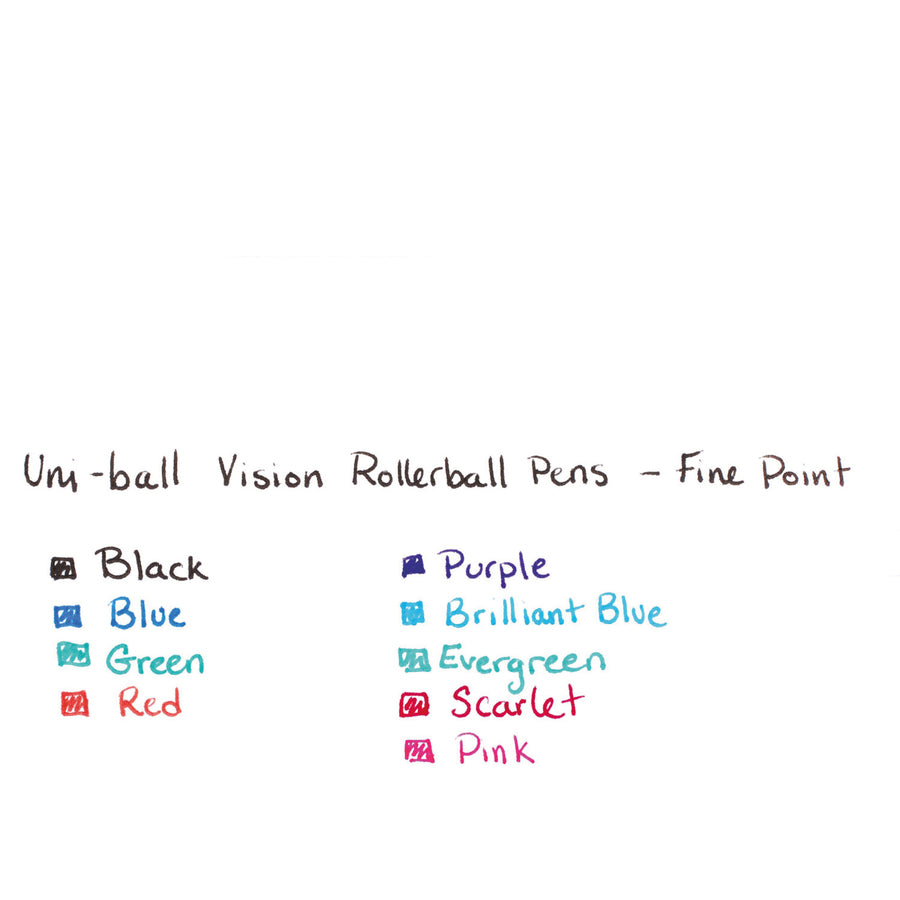 uniball™ Vision Rollerball Pens - UBC60126
