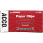 ACCO Economy Jumbo Smooth Paper Clips - ACC72580