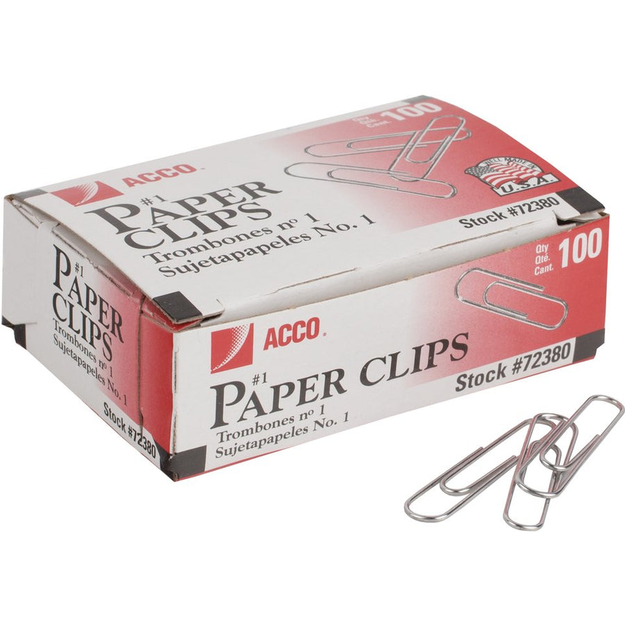 ACCO Premium Paper Clips - ACC72380
