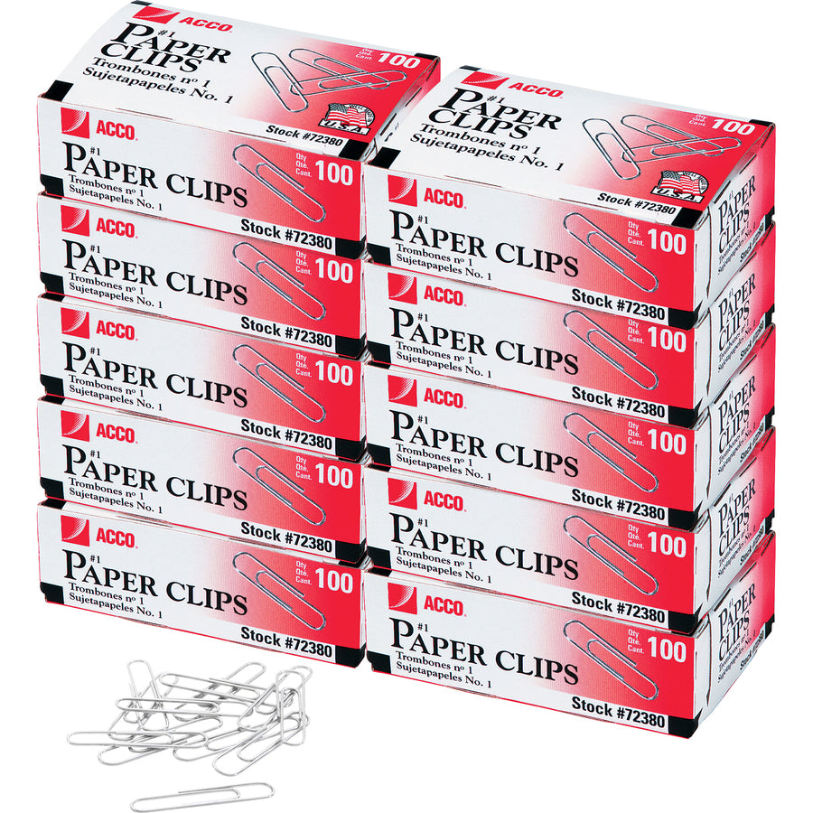 ACCO Premium Paper Clips - ACC72380