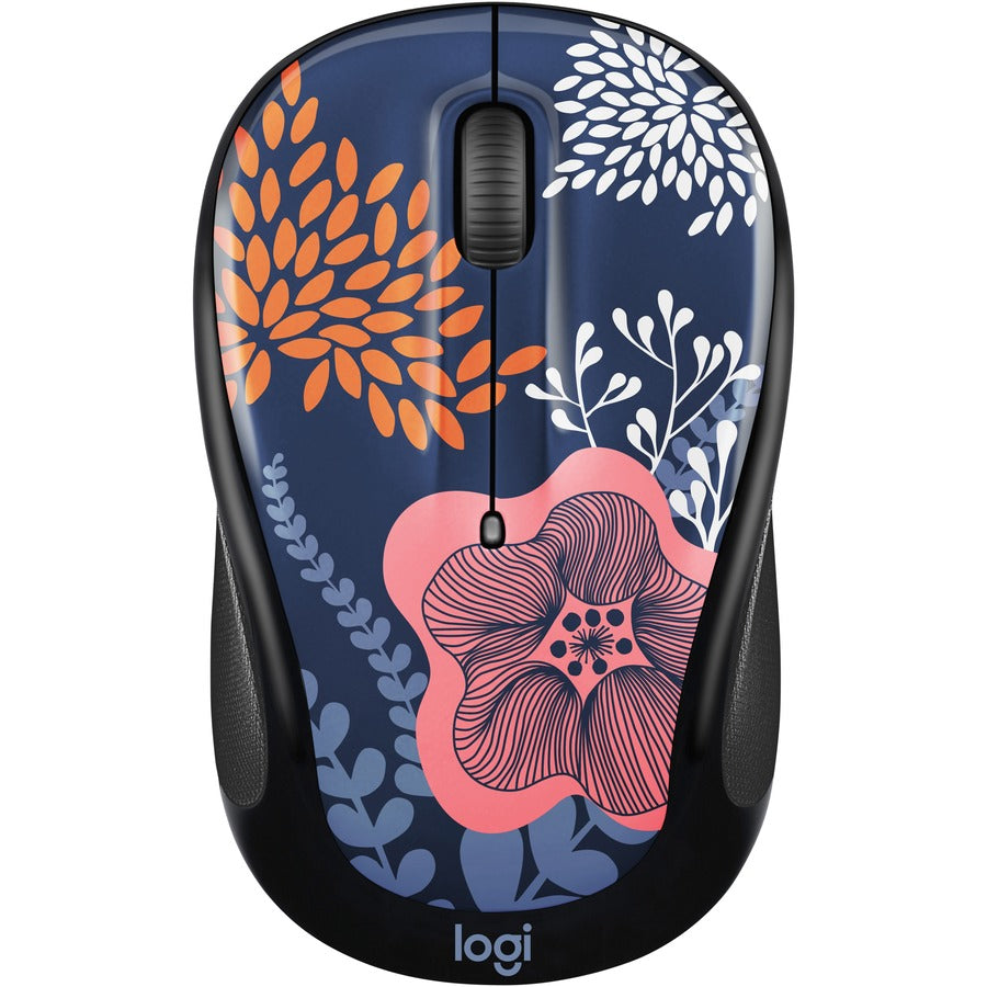 Logitech Design Collection Limited Edition Wireless Mouse with Colorful Designs - USB Unifying Receiver, 12 months AA Battery Life, Portable & Lightweight, Easy Plug & Play with Universal - FOREST - 910-006552