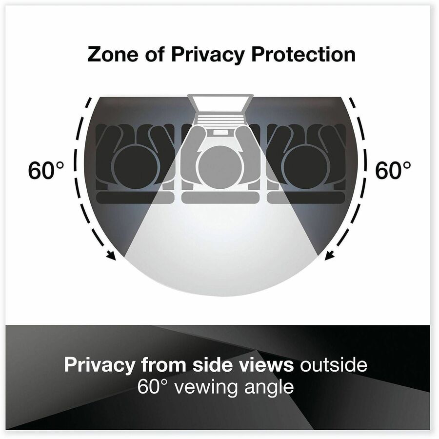 3M™ Privacy Filter for 24in Full Screen Monitor with 3M™ COMPLY™ Magnetic Attach, 16:10, PF240W1EM - PF240W1EM