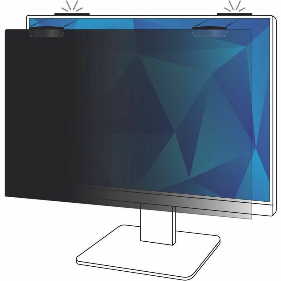 3M™ Privacy Filter for 25in Full Screen Monitor with 3M™ COMPLY™ Magnetic Attach, 16:9, PF250W9EM - PF250W9EM