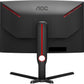 AOC CQ27G3S 27" Class WQHD Curved Screen Gaming LCD Monitor - 16:9 - Black, Red - CQ27G3S