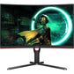 AOC CQ27G3S 27" Class WQHD Curved Screen Gaming LCD Monitor - 16:9 - Black, Red - CQ27G3S