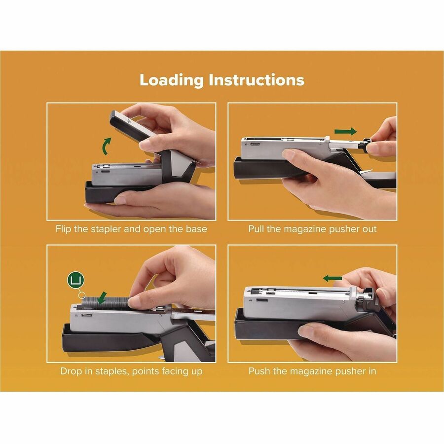 Bostitch InJoy Spring-Powered Compact Stapler - 1510