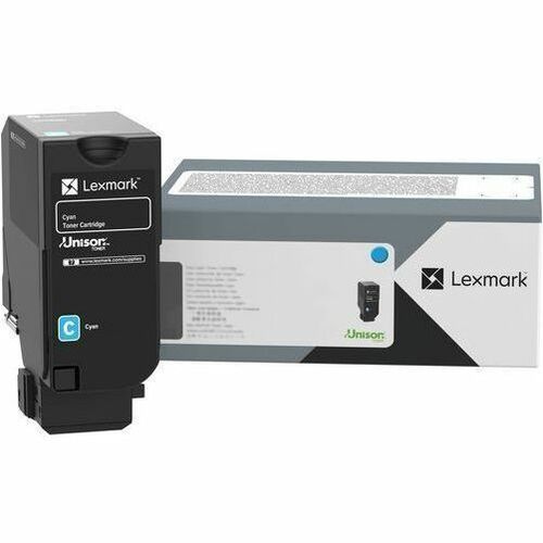 Lexmark Unison Original Laser Toner Cartridge - Cyan - 1 Each