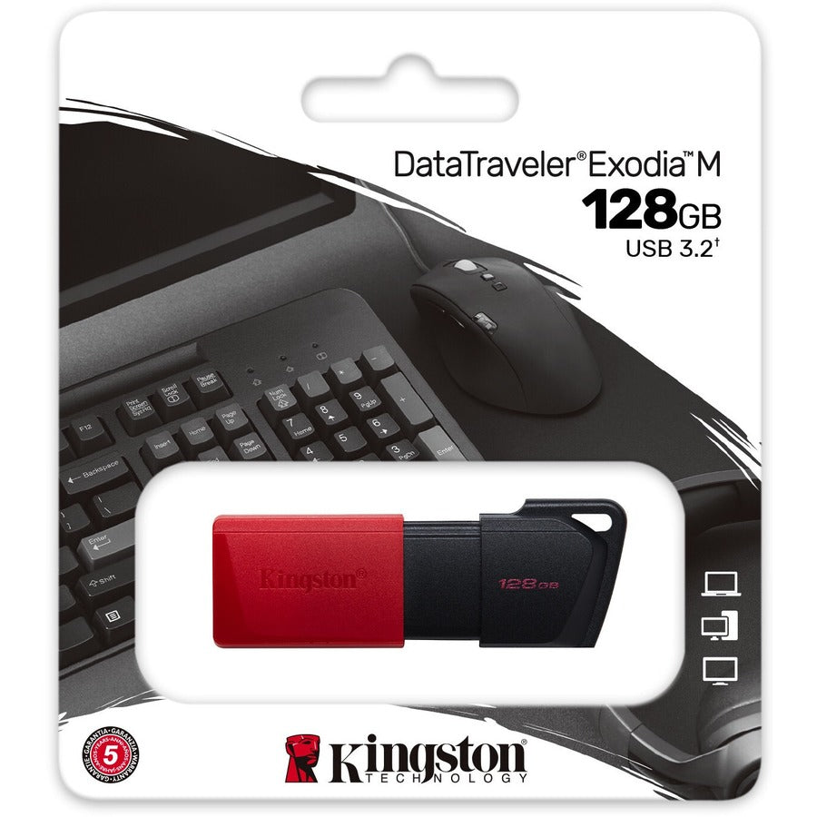 Kingston DataTraveler Exodia M USB Flash Drive - DTXM/128GB