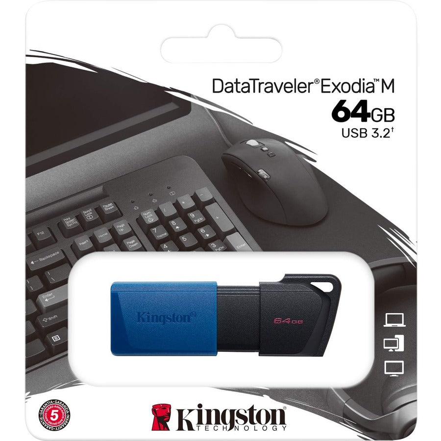 Kingston DataTraveler Exodia M USB Flash Drive - DTXM/64GB