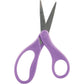 Westcott Antimicrobial Hard Handle Scissors 5" Purple - 15756