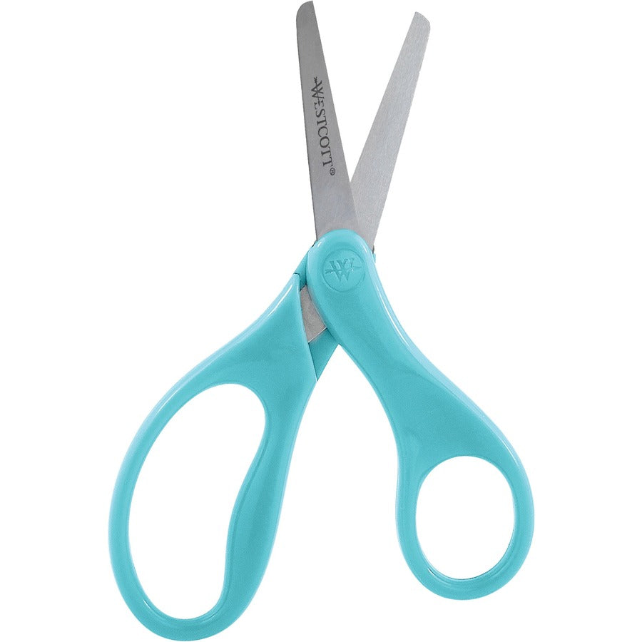 Westcott Antimicrobial Hard Handle Scissors 5" Blue - 15755