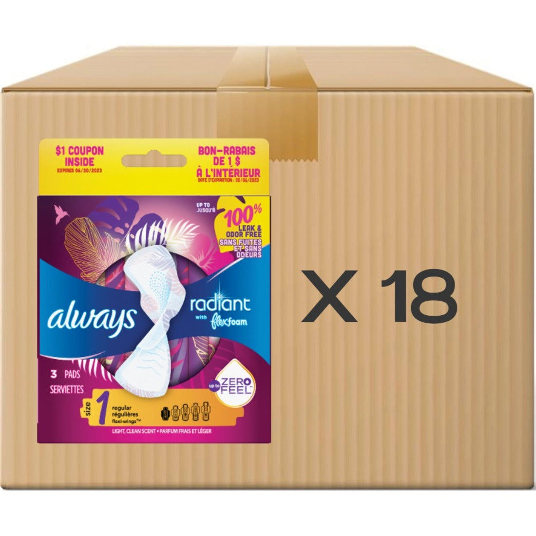 Always Radiant Sanitary Napkin