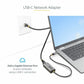 StarTech.com USB-C to Ethernet Adapter, 10/100/1000 Mbps, Gigabit Network Adapter, ASIX AX88179A, 1ft/30cm Cable, Windows/macOS/Linux - US1GC30B2