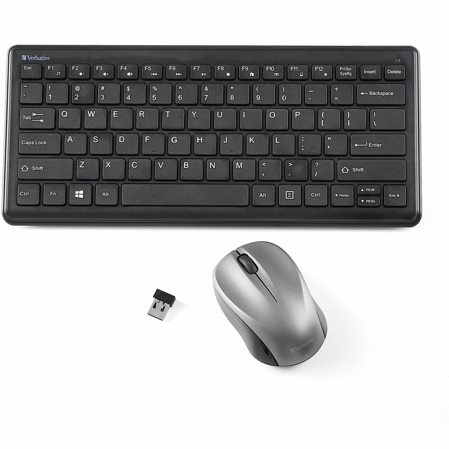 Verbatim Silent Wireless Compact Keyboard and Mouse