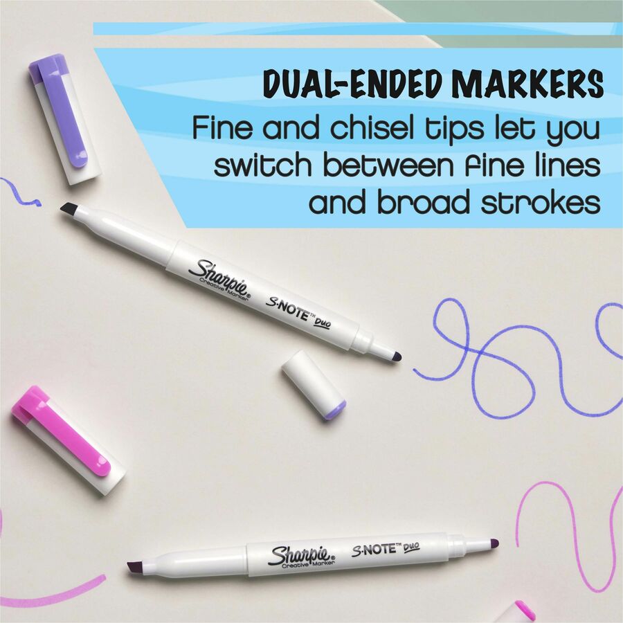 Sharpie S-Note Duo Dual-Tip Markers - 2154174