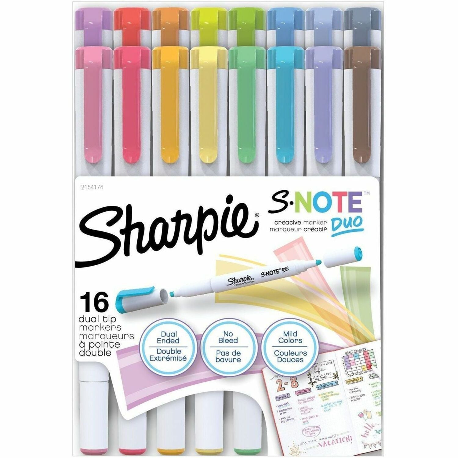 Sharpie S-Note Duo Dual-Tip Markers