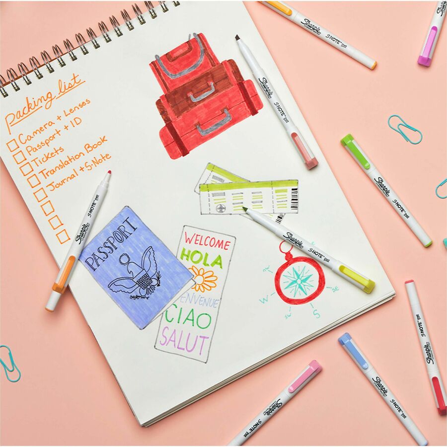 Sharpie S-Note Duo Dual-Tip Markers - 2154174