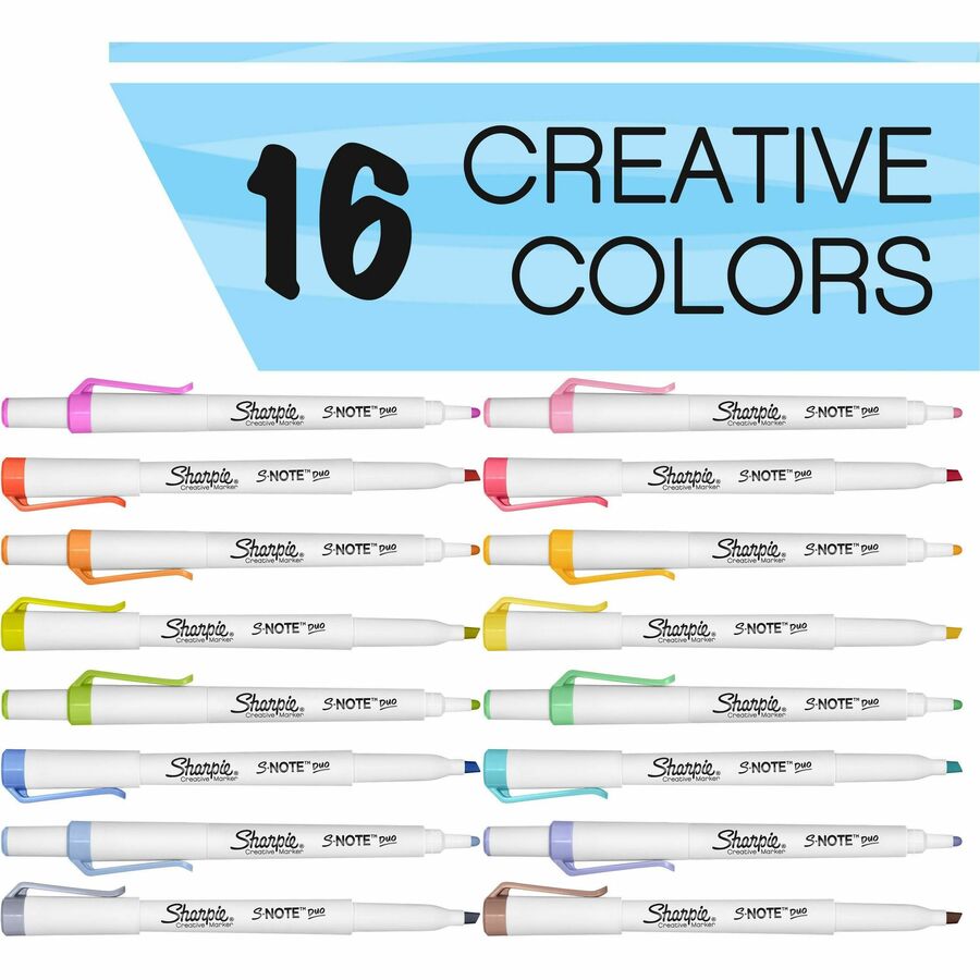 Sharpie S-Note Duo Dual-Tip Markers - 2154174