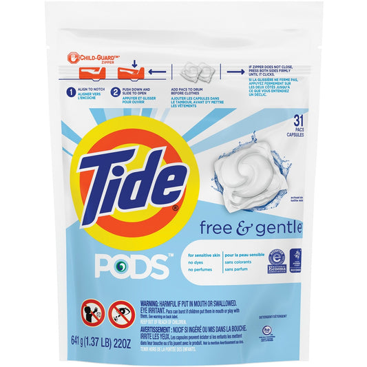 Tide PODS Free and Gentle Laundry Detergent